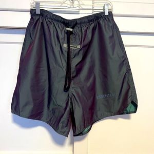 Fear of God Essentials Volley Shorts Iridescent